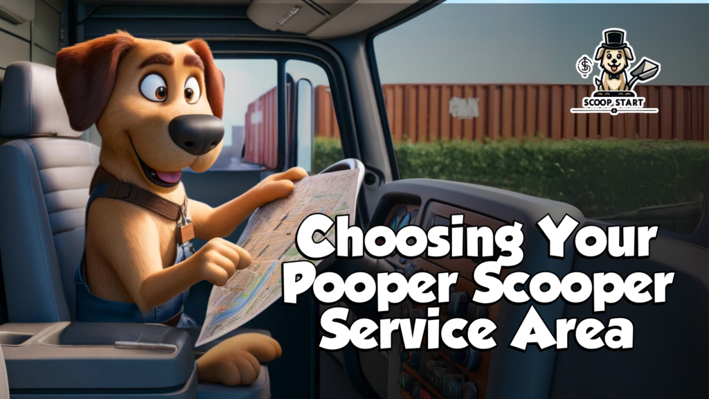 How to chose your pooper scooper service area.