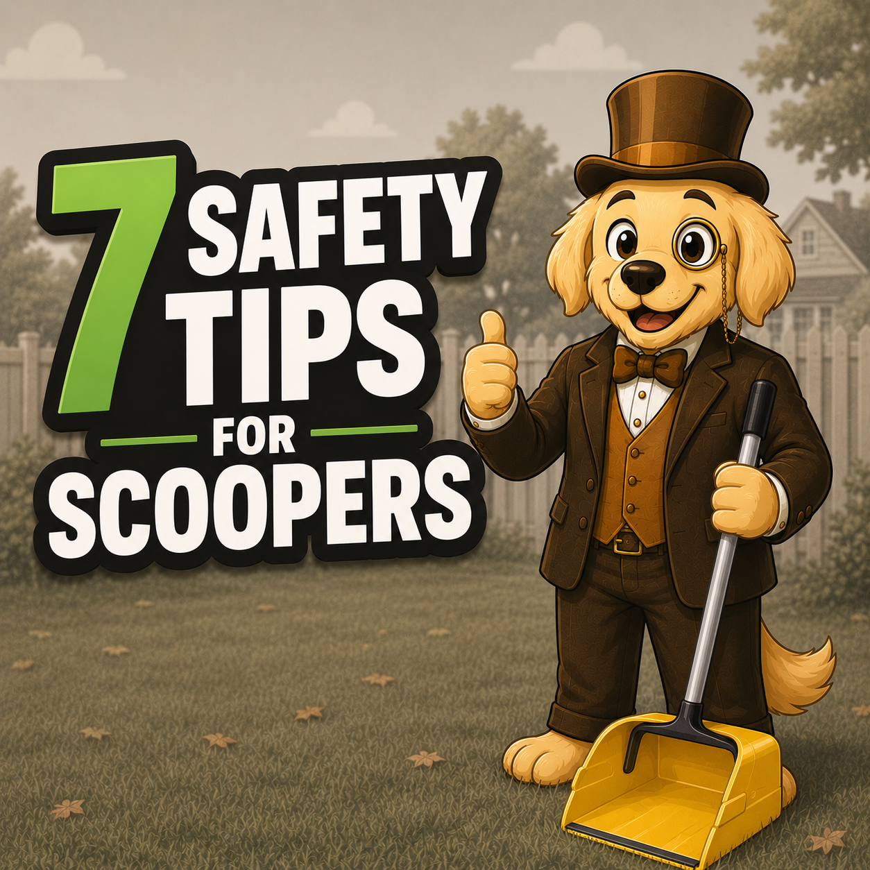 Top 7 Safety Tips for Pooper Scooper Technicians
