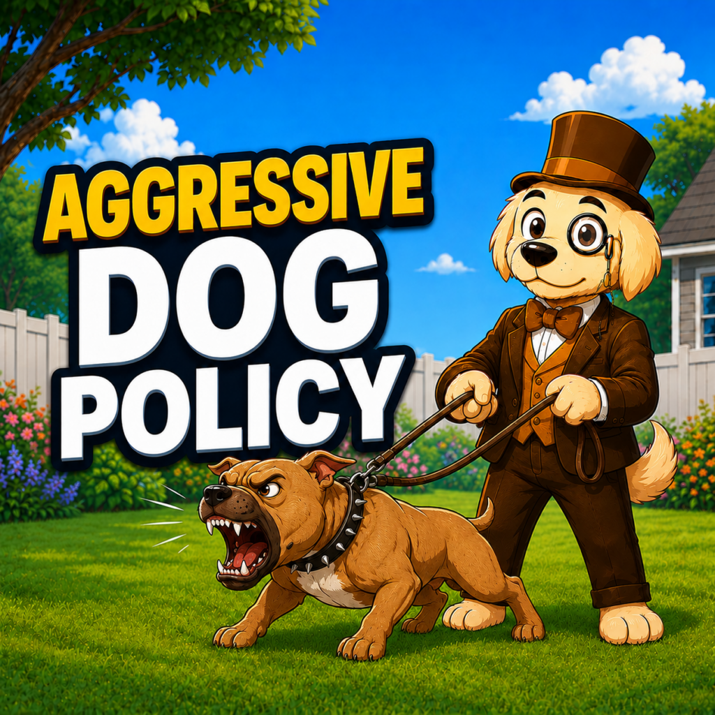 Winston from PSM holding back an aggressive dog