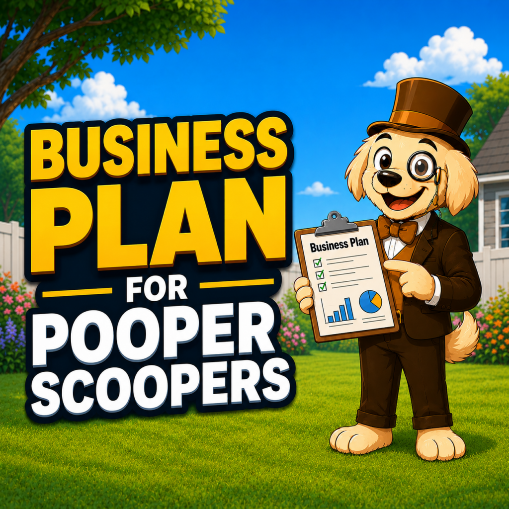 Business Plan for Pooper Scoopers template.